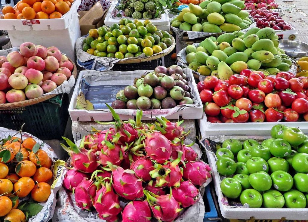 frutas verduras saludables